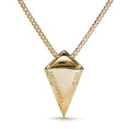 Load image into Gallery viewer, The Golden Kite D Flawless Diamond Necklace set in 18K Yellow Gold