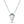 Load image into Gallery viewer, Golden Kite D Flawless Diamond Necklace set in 18K White Gold
