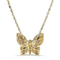 Bild in Galerie-Betrachter laden, D Flawless Diamond Necklace set in 18K Yellow Gold