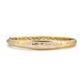 Bild in Galerie-Betrachter laden, D Flawless Diamond Bangle set in 18K Yellow Gold