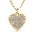 Bild in Galerie-Betrachter laden, D Flawless Diamond Necklace set in 18K Yellow Gold