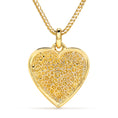Bild in Galerie-Betrachter laden, D Flawless Diamond Necklace set in 18K Yellow Gold