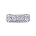 Load image into Gallery viewer, D Flawless Diamond Ring set in 18K White Gold