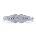 Load image into Gallery viewer, D Flawless Diamond Bangle set in 18K White Gold