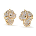 Bild in Galerie-Betrachter laden, D Flawless Diamond Earrings set in 18K Yellow Gold