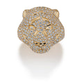 Bild in Galerie-Betrachter laden, D Flawless Diamond Ring set in 18K Yellow Gold