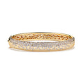 Load image into Gallery viewer, D Flawless Diamond Bangle set in 18K Yellow Gold