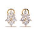 Bild in Galerie-Betrachter laden, D Flawless Diamond Earrings set in 18K Yellow Gold