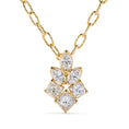 Load image into Gallery viewer, D Flawless Diamond Necklace set in 18K Yellow Gold