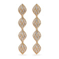 Bild in Galerie-Betrachter laden, D Flawless Diamond Earrings set in 18K Yellow Gold