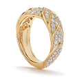 Bild in Galerie-Betrachter laden, D Flawless Diamond Ring set in 18K Yellow Gold