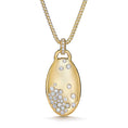 Load image into Gallery viewer, D Flawless Diamond Necklace set in 18K Yellow Gold
