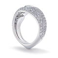 Load image into Gallery viewer, The King Kite D Flawless Diamond Ring set in 18K White Gold
