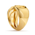 Bild in Galerie-Betrachter laden, D Flawless Diamond Ring set in 18K Yellow Gold