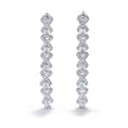 Load image into Gallery viewer, D Flawless Diamond Earrings set in 18K Yellow Gold