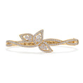 Load image into Gallery viewer, D Flawless Diamond Bangle set in 18K Yellow Gold