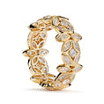 Load image into Gallery viewer, D Flawless Diamond Ring set in 18K Yellow Gold