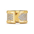 Load image into Gallery viewer, D Flawless Diamond Ring set in 18K Yellow Gold