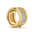 Load image into Gallery viewer, D Flawless Diamond Ring set in 18K Yellow Gold
