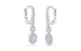Bild in Galerie-Betrachter laden, D Flawless Diamond Earrings set in 18K White Gold
