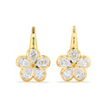 Bild in Galerie-Betrachter laden, D Flawless Diamond Earrings set in 18K Yellow Gold
