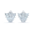 Bild in Galerie-Betrachter laden, D Flawless Diamond Earrings set in 18K White Gold