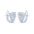 Bild in Galerie-Betrachter laden, D Flawless Diamond Earrings set in 18K White Gold