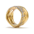 Bild in Galerie-Betrachter laden, The Galaxy D Flawless Diamond Ring set in 18K Yellow Gold
