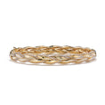 Load image into Gallery viewer, D Flawless Diamond Bangle set in 18K Yellow Gold