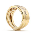 Load image into Gallery viewer, The Falling Star D Flawless Diamond Ring set in 18K Yellow Gold
