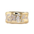 Load image into Gallery viewer, D Flawless Diamond Ring set in 18K Yellow Gold