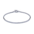 Load image into Gallery viewer, The D Flawless Diamonds BraceletÊ set in 18K White Gold