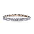 Load image into Gallery viewer, D Flawless Diamond Bangle set in Platinum