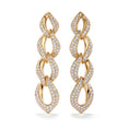 Bild in Galerie-Betrachter laden, D Flawless Diamond Earrings set in 18K Yellow Gold