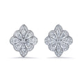 Bild in Galerie-Betrachter laden, D Flawless Diamond Earrings set in 18K White Gold