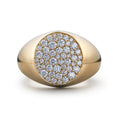 Load image into Gallery viewer, D Flawless Diamond Ring set in 18K Yellow Gold
