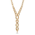 Load image into Gallery viewer, The Connected D Flawless Diamond NecklaceÊ set in 18K Yellow Gold