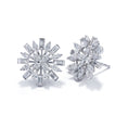 Bild in Galerie-Betrachter laden, The Snowflakes D Flawless Diamond Earrings set in 18K White Gold