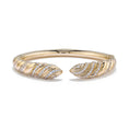 Load image into Gallery viewer, D Flawless Diamond Bangle set in 18K Yellow Gold