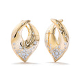 Bild in Galerie-Betrachter laden, D Flawless Diamond Earrings set in 18K Yellow Gold