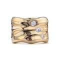 Load image into Gallery viewer, D Flawless Diamond Ring set in 18K Yellow Gold