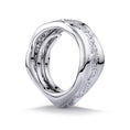 Load image into Gallery viewer, The Mini Bubbles D Flawless Diamond Ring set in 18K White Gold