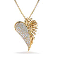 Load image into Gallery viewer, D Flawless Diamond Necklace set in 18K Yellow Gold