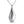 Load image into Gallery viewer, D Flawless Diamond Necklace set in 18K White Gold
