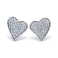 Bild in Galerie-Betrachter laden, D Flawless Diamond Earrings set in 18K White Gold