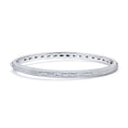 Load image into Gallery viewer, D Flawless Diamond Bangle set in 18K White Gold