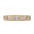 Load image into Gallery viewer, D Flawless Diamond Ring set in 18K Yellow Gold