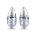 Bild in Galerie-Betrachter laden, The Voluptuous D Flawless Diamond EarringsÊ set in 18K White Gold