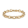 Load image into Gallery viewer, D Flawless Diamond Bracelet set in 18K Yellow Gold