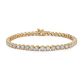 Load image into Gallery viewer, The Ice D Flawless Diamond Bracelet set in 18K Yellow Gold